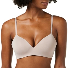 Calvin Klein Damen Lightly Lined Demi BH-Einlage, Silver Rose SVR, 34D - 1