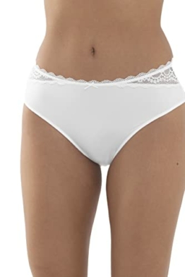 Mey Dessous Serie Amorous Damen American-Pants Weiss XL(44) - 1
